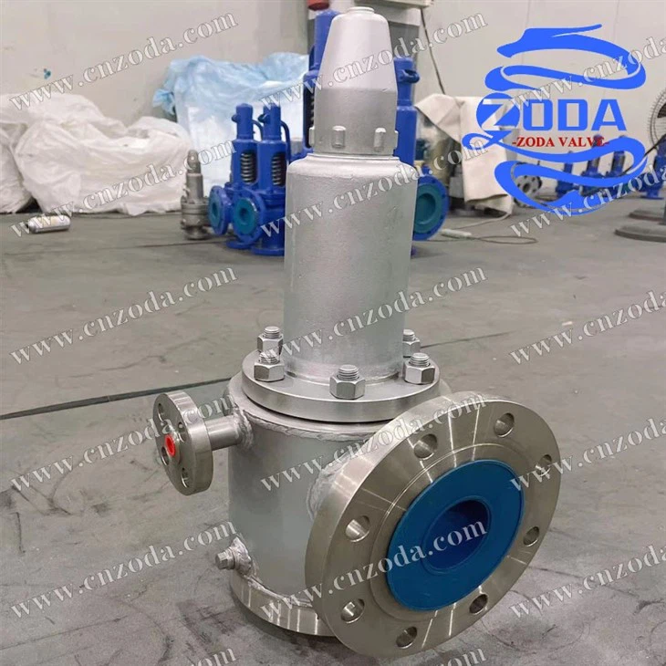 Jacketed Bellow Type Backpressure Balanced Full Lift Safety Valve- 4